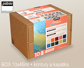 Sada barev PRISME Fantasy. Obsah SADY 10x45ml č.20, 12, 14, 21, 36, 39, 29, 51, 32, 50