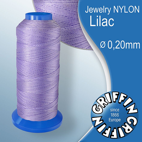 Jewelry NYLON GRIFFIN síla nitě 0,20mm Barva Lilac