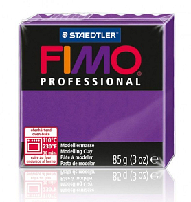 FIMO Professional balení 85g . Barva 6 FIALOVÁ.