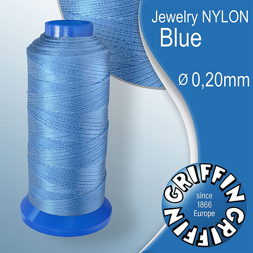 Jewelry NYLON GRIFFIN síla nitě 0,20mm Barva Blue