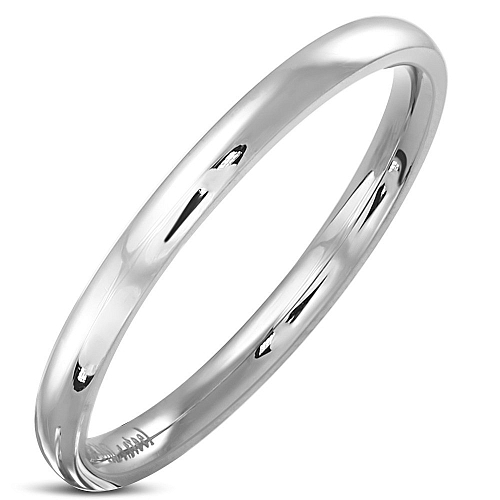 Hladký ocelový prsten XXR 280 bez vzorku o velikosti 7