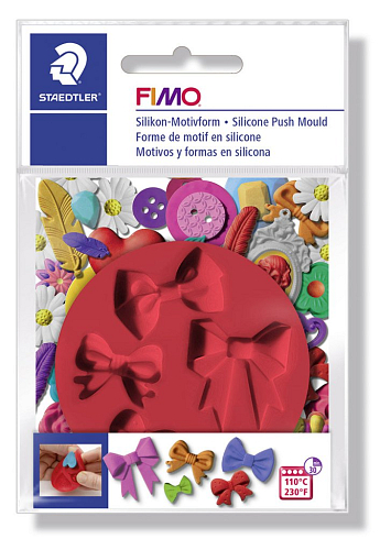 FIMO Silikonová vytlačovací forma - Mašličky