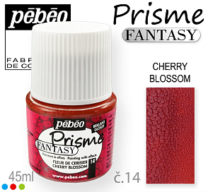 Barva na Šperky PRISME Fantasy Pébéo . barva č. 14 CHERRY BLOSSOM . Balení 45ml. 