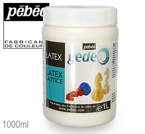 Latex Gédeo je vhodný pro tvorbu nejrůznějších modelů a forem. Výhodné balení 1L.