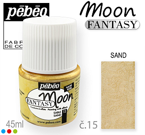 Barva na Šperky MOON Fantasy Pébéo . barva č. 15 SAND. Balení 45ml. 