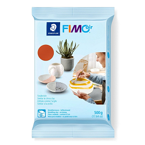 Fimo Air balení 500g barva HNĚDÁ ( Terracotta )