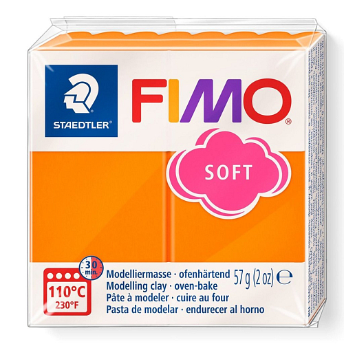 FIMO soft č.42 oranžová 57g