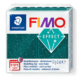 FIMO GALAXY efekt barva ZELENÁ č.562 balení 57g