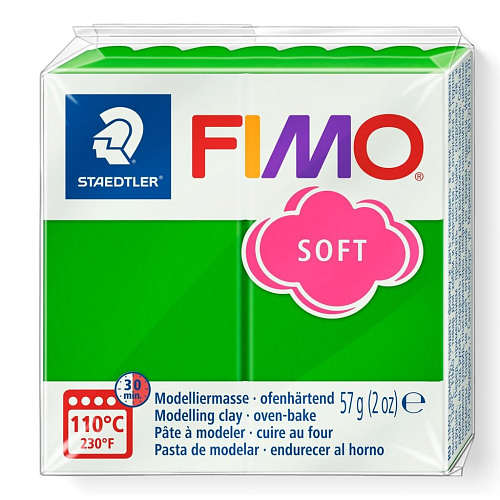 FIMO soft č.53 zelená 57g
