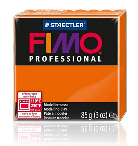 FIMO Professional balení 85g . Barva 4 ORANŽOVÁ.