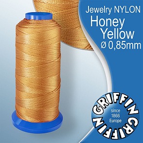 Jewelry NYLON GRIFFIN síla nitě 0,85mm Barva Honey Yellow
