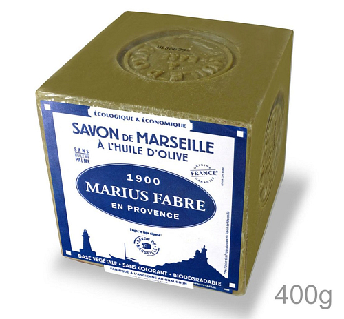 Olivové mýdlo na plstění Marseille balení 400g.