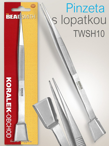 PINZETA  s lopatkou TWSH10. Velikost 185mm.