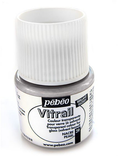 Barva na sklo VITRAIL-č.39 PERLEŤOVÁ objem 45ml.