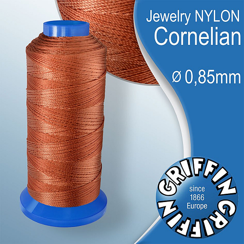 Jewelry NYLON GRIFFIN síla nitě 0,85mm Barva Cornelian