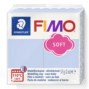 FIMO soft č.T31  klidná modrá 57g