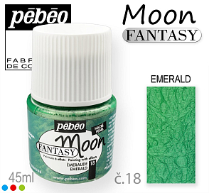 Barva na Šperky MOON Fantasy Pébéo . barva č. 18 EMERALD. Balení 45ml. 