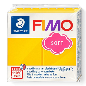FIMO soft č.16 sluneční žlutá 57g