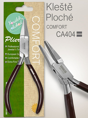 Kleště bižuterní Ploché COMFOTR Ozn. CA404 velikost kleští 150x55mm 