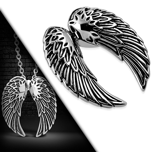 Přívěsek PCS 506 zván jako "Gurdian Angel Wing" tedy ochranná andělská křídla nejen pro motorkáře