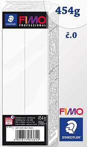 FIMO Professional balení 454g . Barva 01 Bílá  Velké balení=VÝHODNÁ CENA