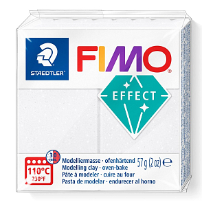 FIMO GALAXY efekt barva BÍLÁ č.002 balení  57g