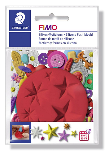 FIMO Silikonová vytlačovací forma - Hvězdy