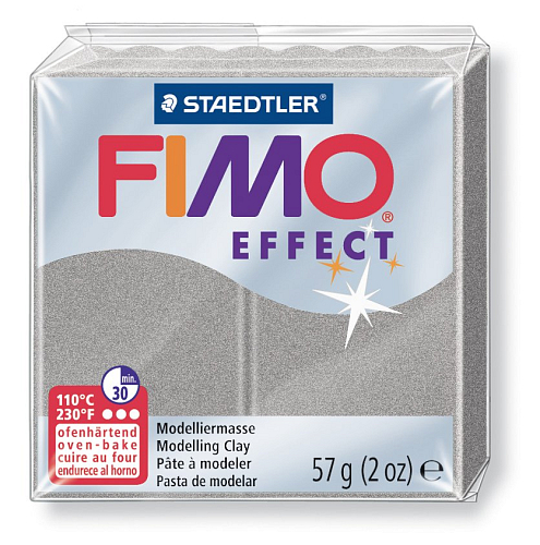 FIMO efekt č.817 stříbrná perleťová 57g