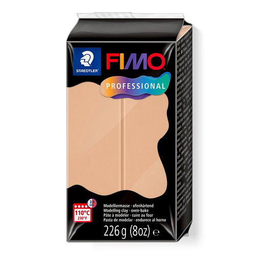 Modelovací hmota FIMO Professional balení 226g . Barva 45 PÍSKOVÁ (sand)