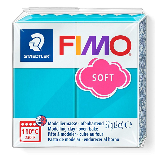 FIMO soft č.39 tyrkysová 57g