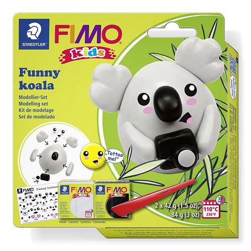 Sada Fimo kids Funny KOALA "koala"  balení 2x42g